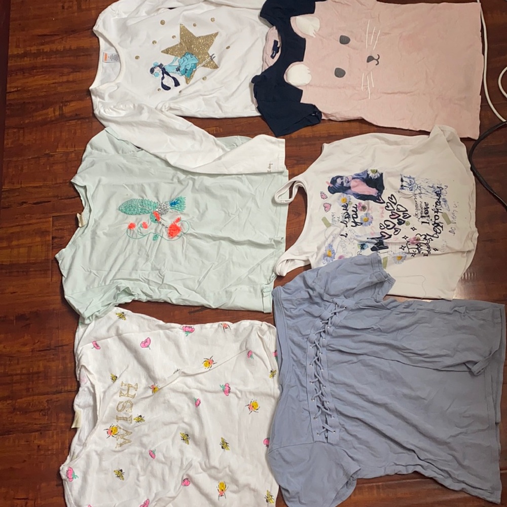 Cute shirts Girls size 8-12